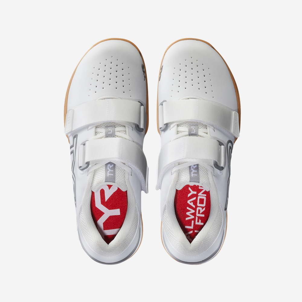 TYR L-1 Lifter White/Gum