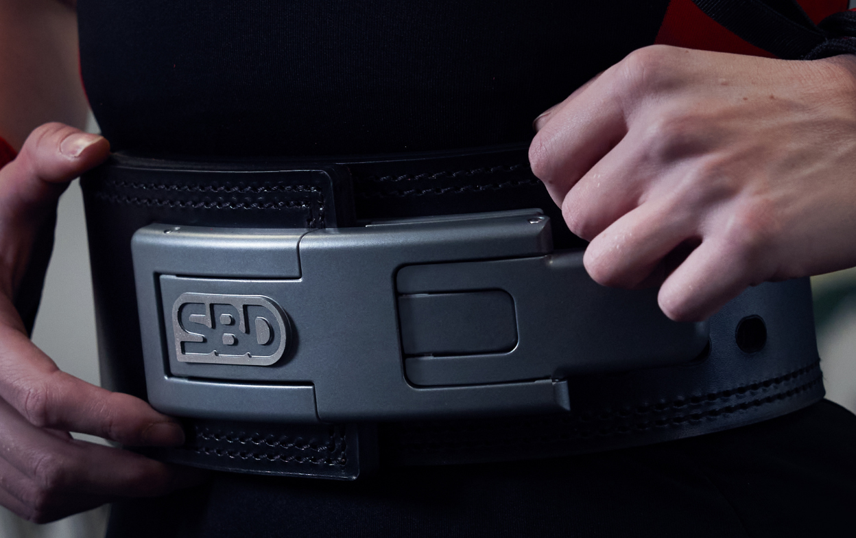SBD Forge Range 10mm Lever Belt - Black