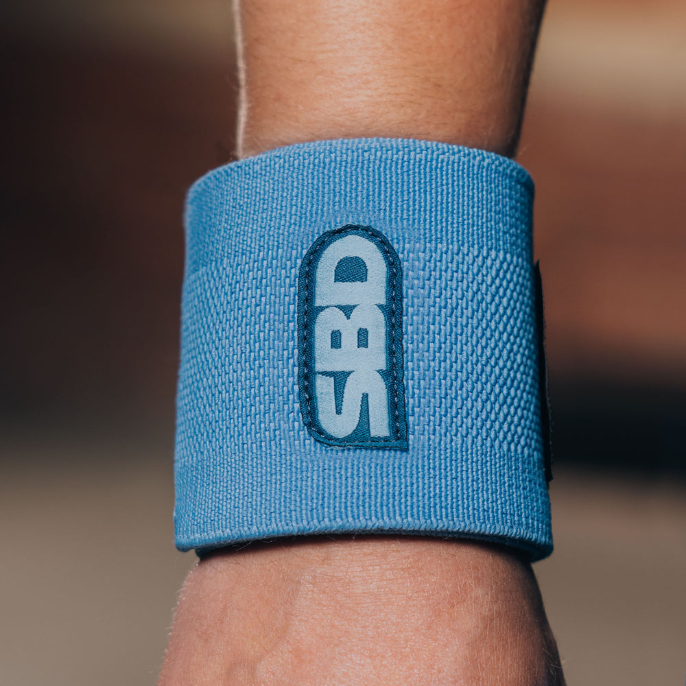 Blue SBD Wrist Wraps