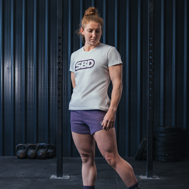 SBD Aspire Range Brand T Shirt - Womens - Off White