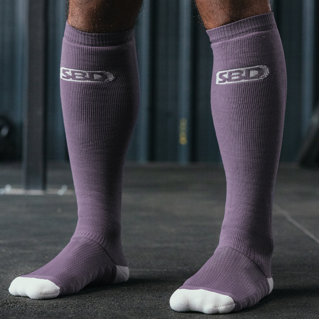 SBD Aspire Range Deadlift Socks - Lavender
