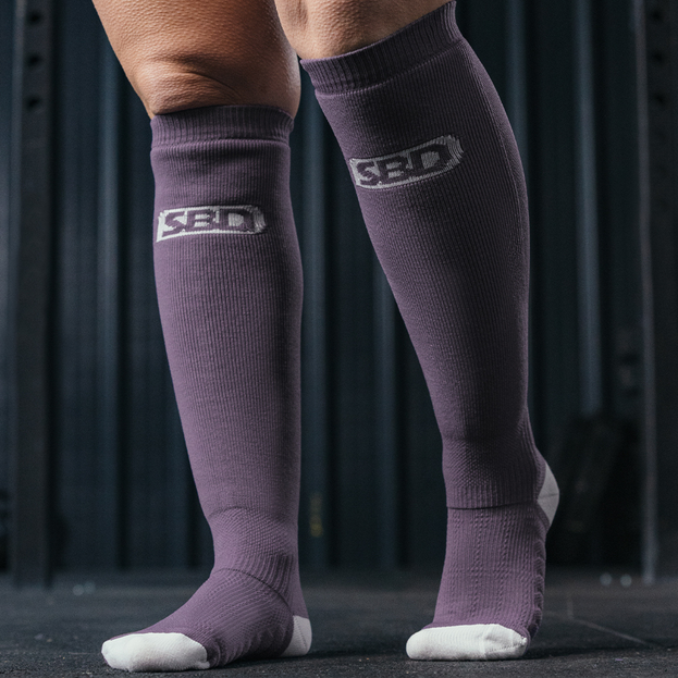 SBD Aspire Range Deadlift Socks - Lavender