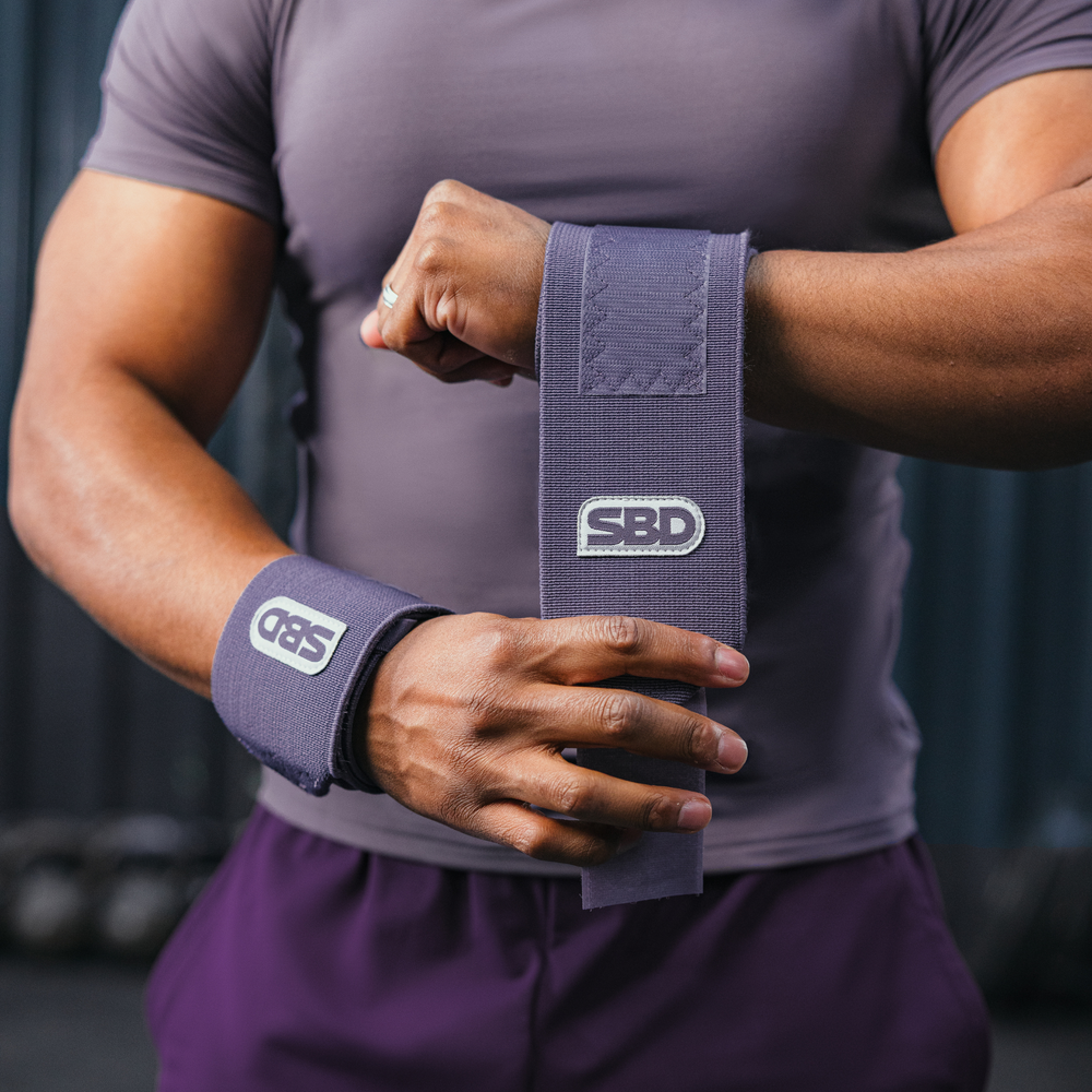 SBD Aspire Range Wrist Wraps - Stiff - Lavender