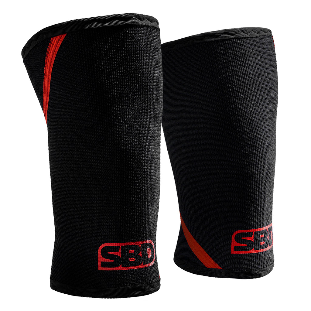 The SBD 7mm Powerlifting Knee Sleeves City Strength