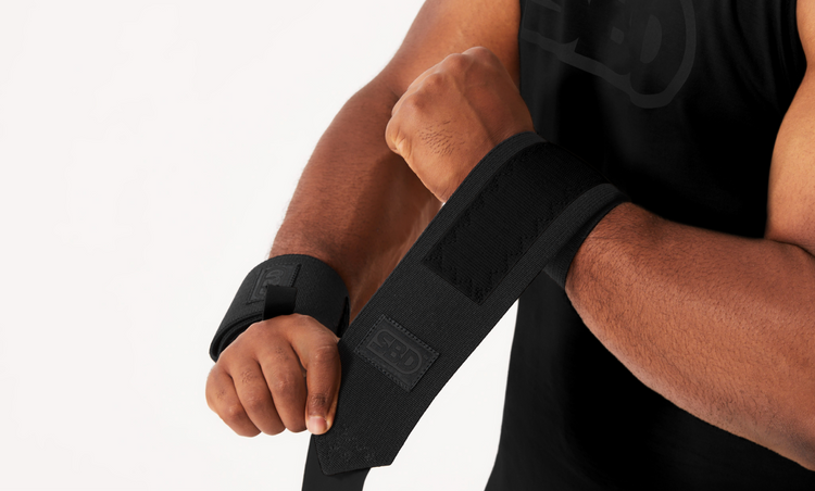 SBD Forge Range Wrist Wraps - Flexible - Grey