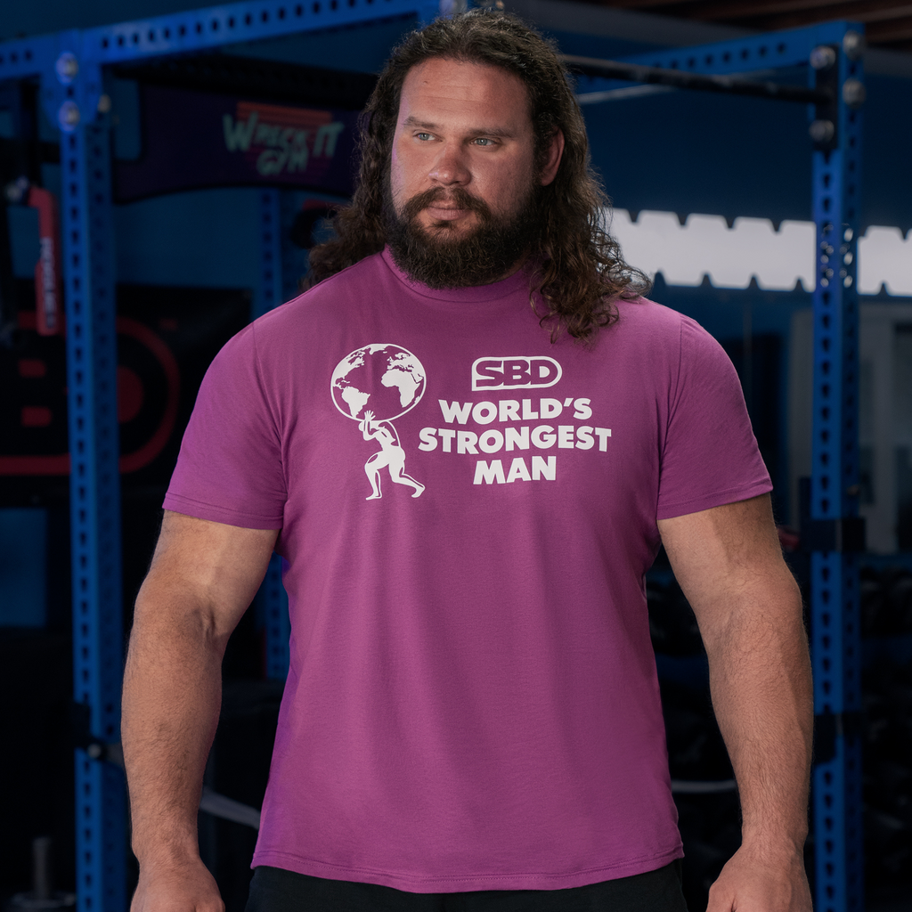 SBD World's Strongest Man T Shirt - Mens – City Strength