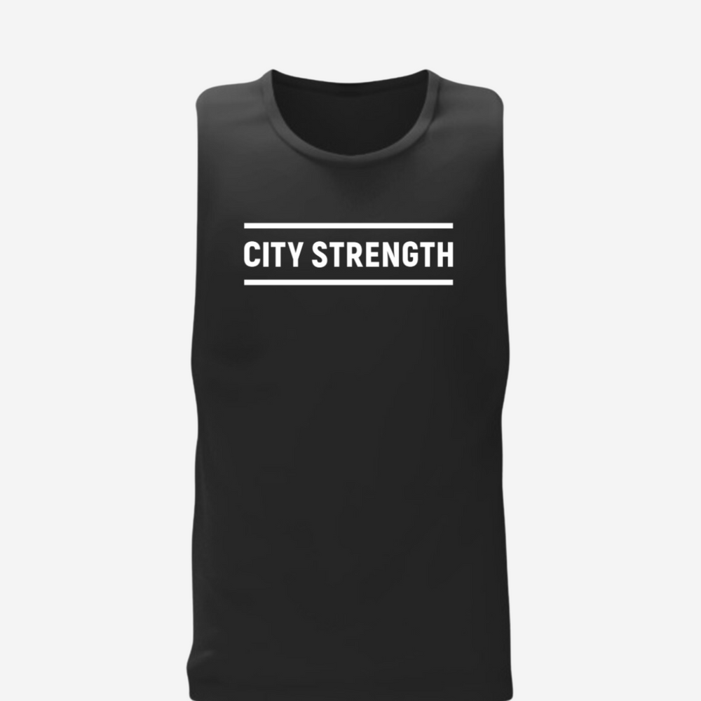 City Strength Tank Black
