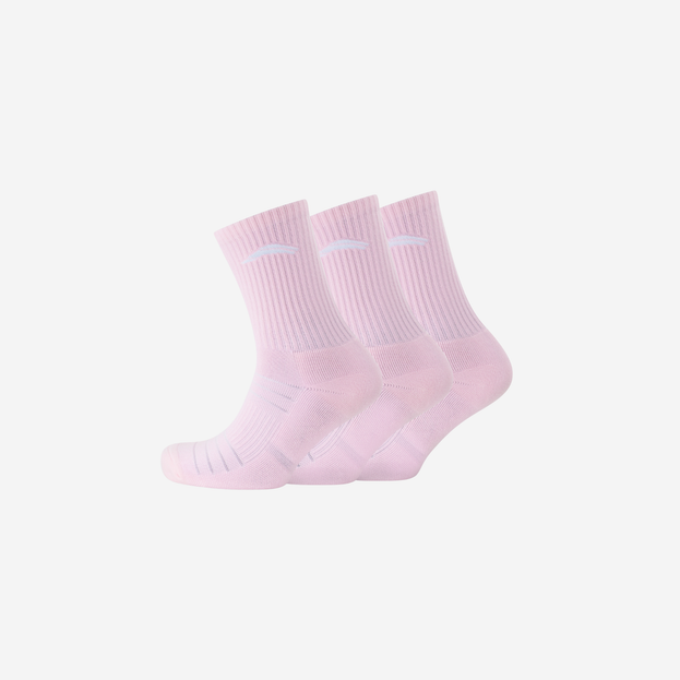 Avancus Crew Socks 3 Pack - Pink