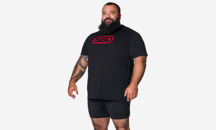 SBD WSM T Shirt 2023 Black  - Mens