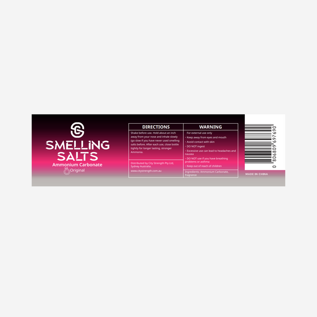 Ammonia Smelling Salts - Original