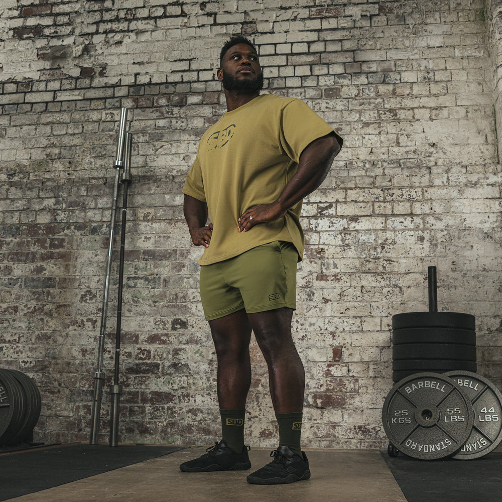 SBD Resolve Range Oversized T-Shirt - Sand