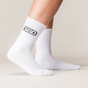 SBD Crew Socks 5 Pack - White — front view