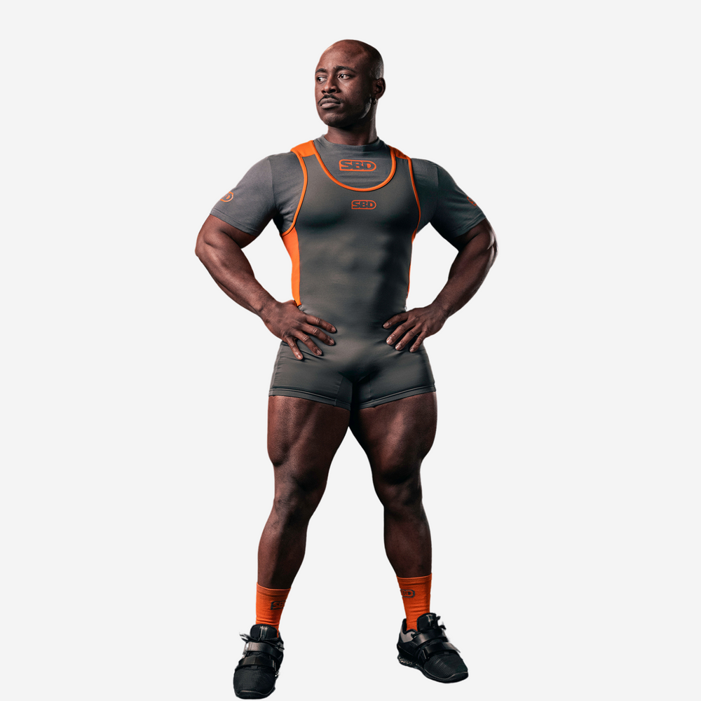 SBD Forge Range Powerlifting Singlet - Mens - Grey – City Strength SBD Forge Range Powerlifting Singlet - Mens - Grey – City Strength