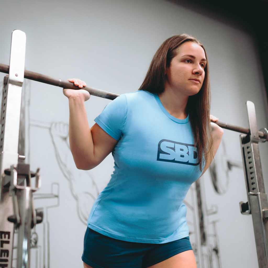 SBD Reflect Range Blue T Shirt - Womens | City Strength
