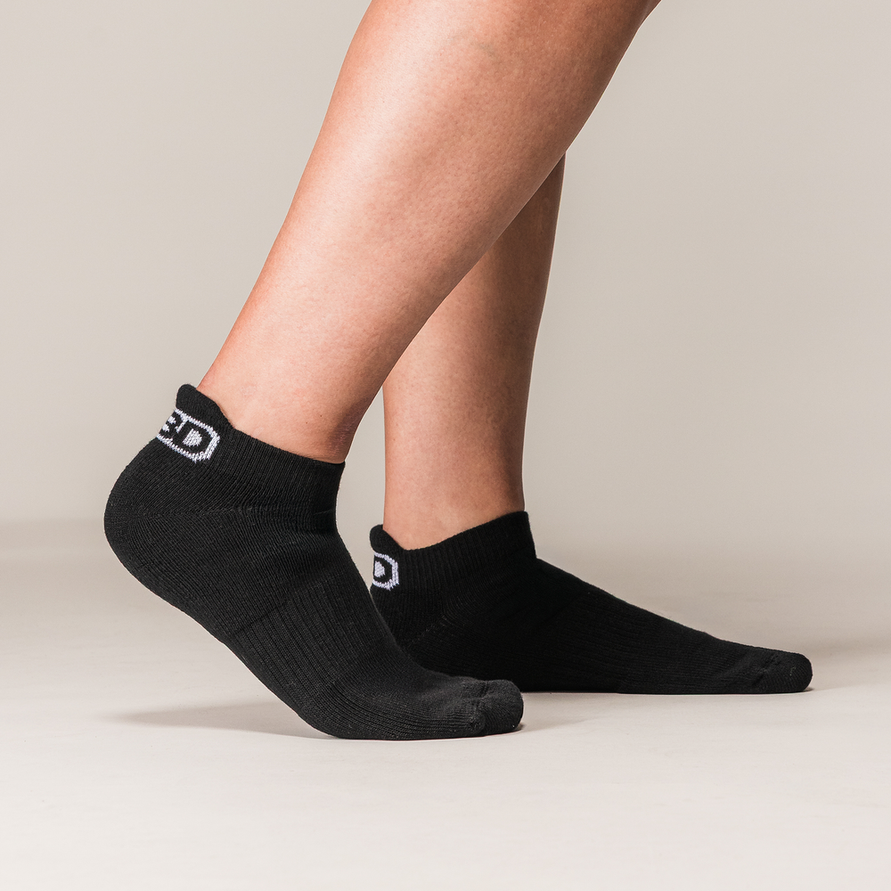 SBD Trainer Socks 3 Pack - Black