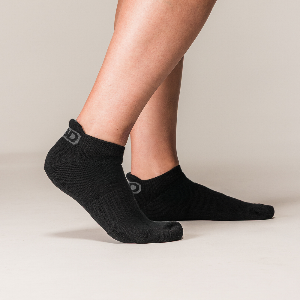 SBD Trainer Socks 3 Pack - Black