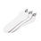 SBD Trainer Socks 3 Pack - White