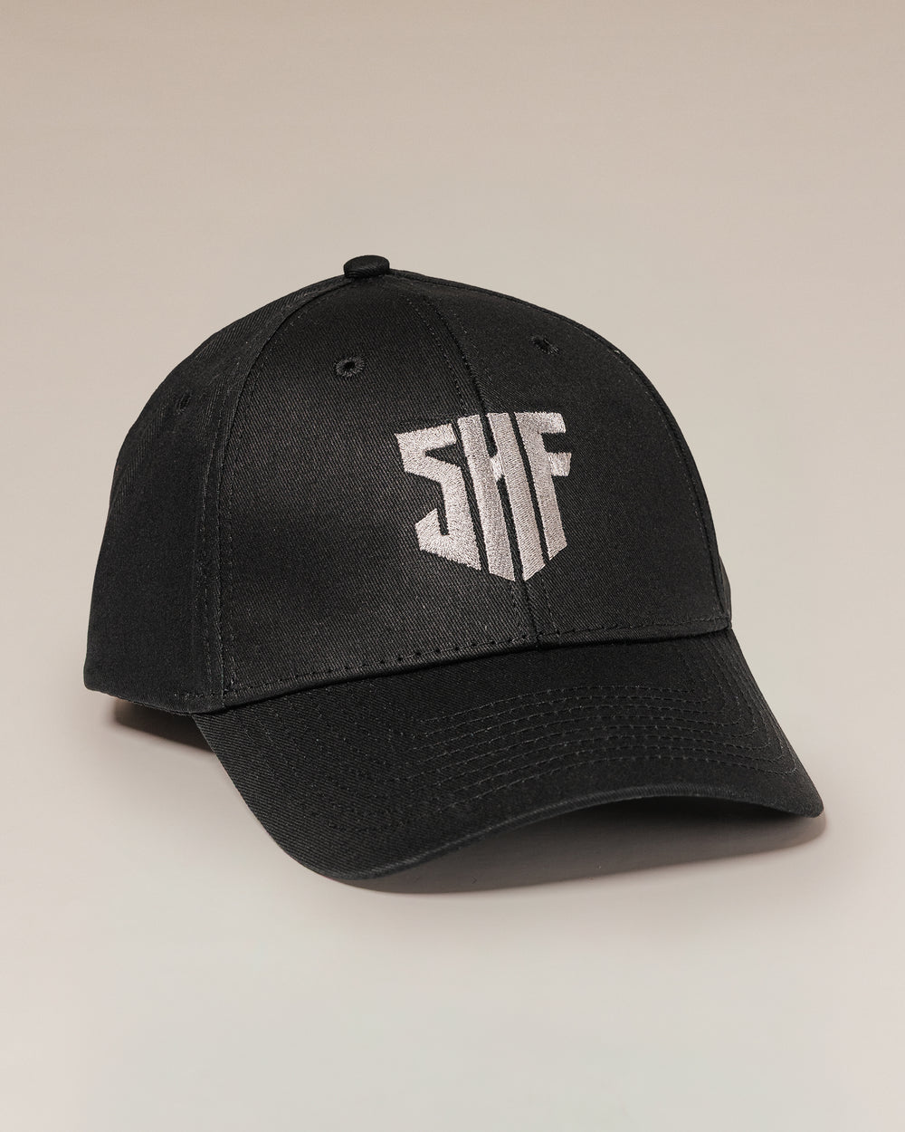 SBD Sheffield V Cap – black six-panel cap, mens view 1