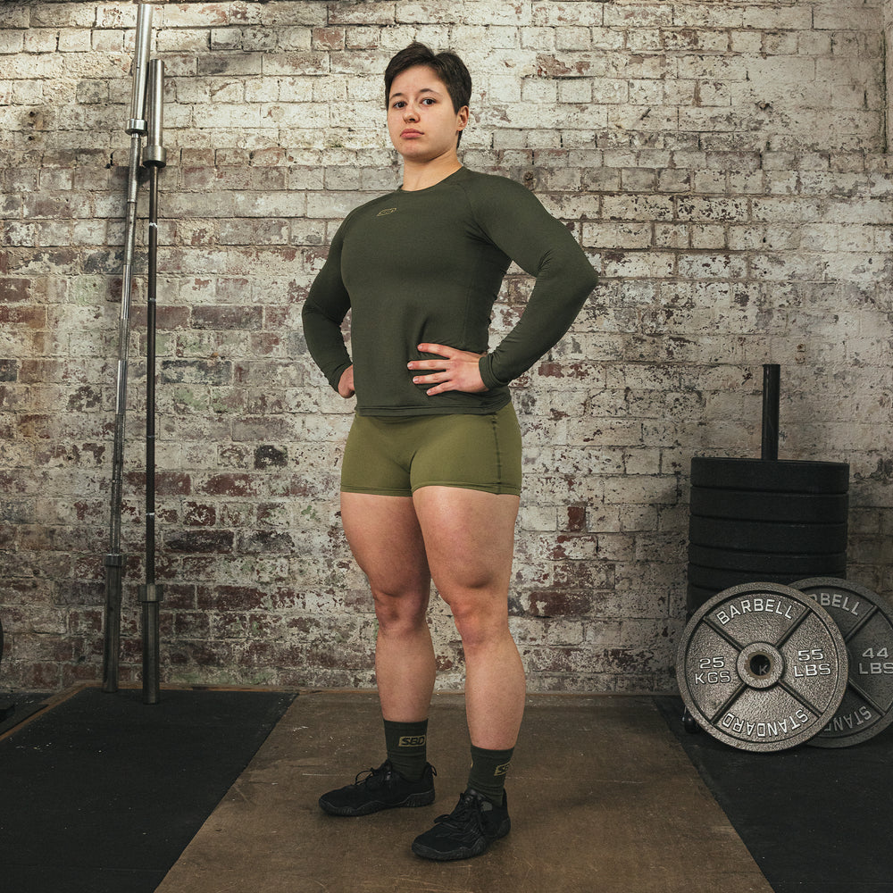 SBD Resolve Range Long Sleeve Training T Shirt - Womens