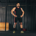 SBD Weightlifting Singlet - Mens — front view