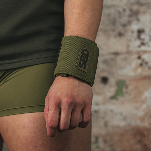 SBD Resolve Range Wrist Wraps - Stiff